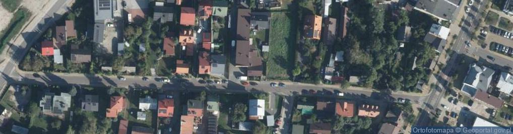 Zdjęcie satelitarne Czerwonego Krzyża ul.