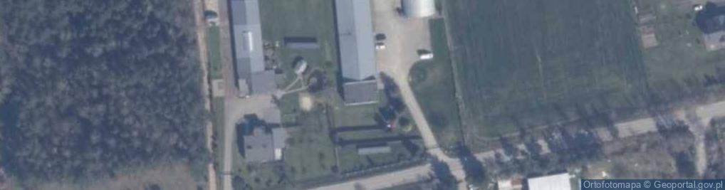 Zdjęcie satelitarne Czynu Tysiąclecia ul.