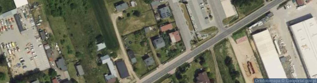 Zdjęcie satelitarne Częstochowska ul.