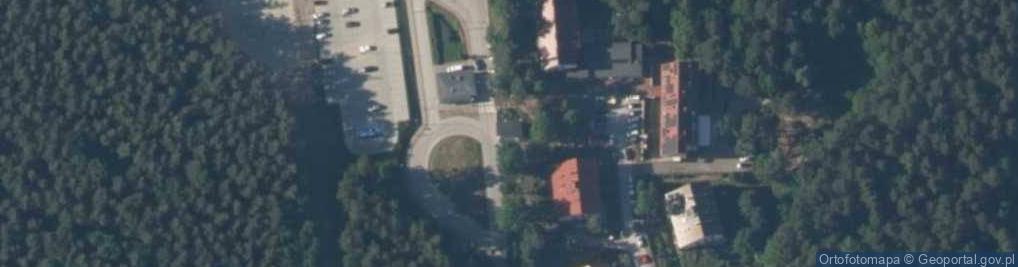 Zdjęcie satelitarne Czerwona Góra ul.