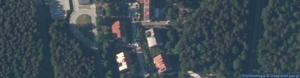 Zdjęcie satelitarne Czerwona Góra ul.