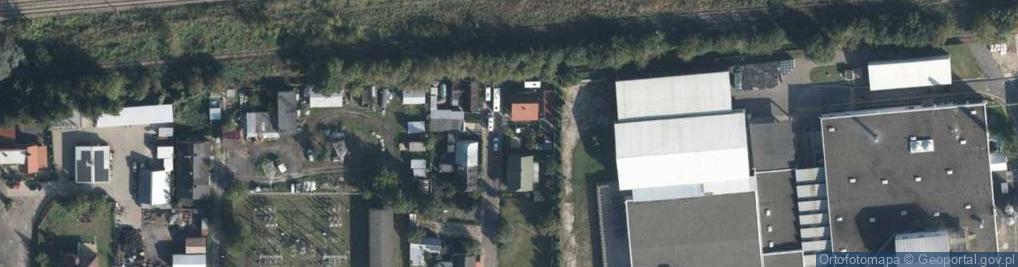 Zdjęcie satelitarne Czerwonego Krzyża ul.