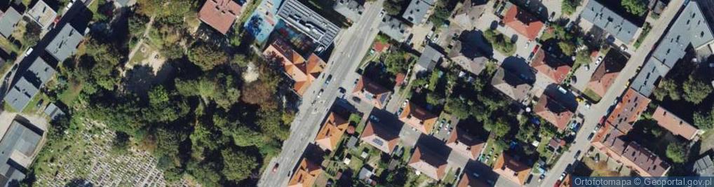 Zdjęcie satelitarne Częstochowska ul.