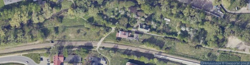 Zdjęcie satelitarne Czarny Chodnik ul.