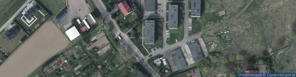 Zdjęcie satelitarne Czadrów ul.