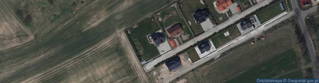 Zdjęcie satelitarne Czadrów ul.