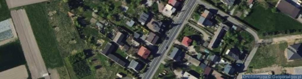 Zdjęcie satelitarne Czarnożyły ul.