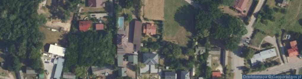 Zdjęcie satelitarne Cząstków Mazowiecki ul.