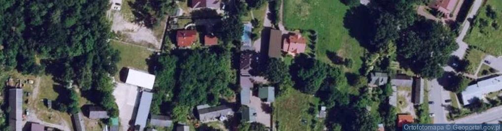 Zdjęcie satelitarne Cząstków Mazowiecki ul.