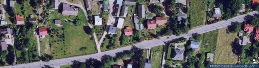 Zdjęcie satelitarne Cząstków Mazowiecki ul.
