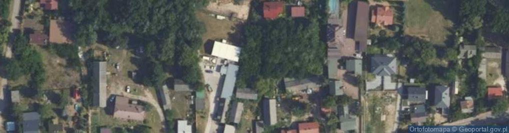 Zdjęcie satelitarne Cząstków Mazowiecki ul.