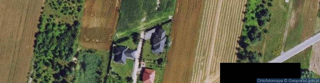 Zdjęcie satelitarne Cząstków Mazowiecki ul.