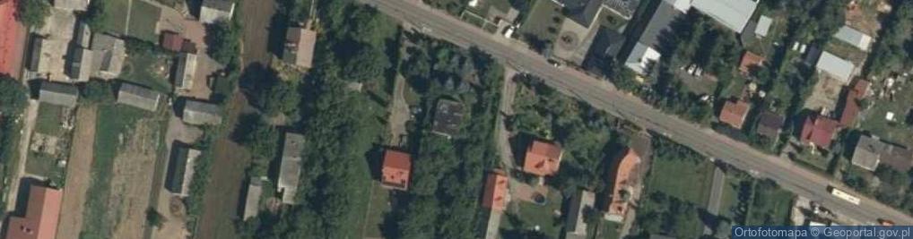 Zdjęcie satelitarne Cząstków Mazowiecki ul.