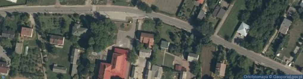 Zdjęcie satelitarne Cząstków Mazowiecki ul.