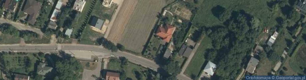 Zdjęcie satelitarne Cząstków Mazowiecki ul.