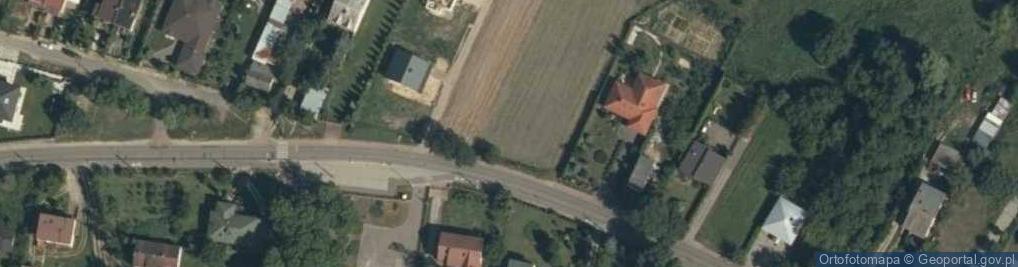 Zdjęcie satelitarne Cząstków Mazowiecki ul.