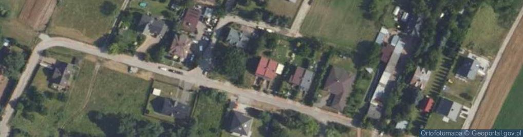 Zdjęcie satelitarne Cząstków Mazowiecki ul.