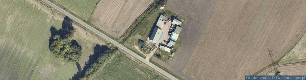 Zdjęcie satelitarne Cząstków ul.