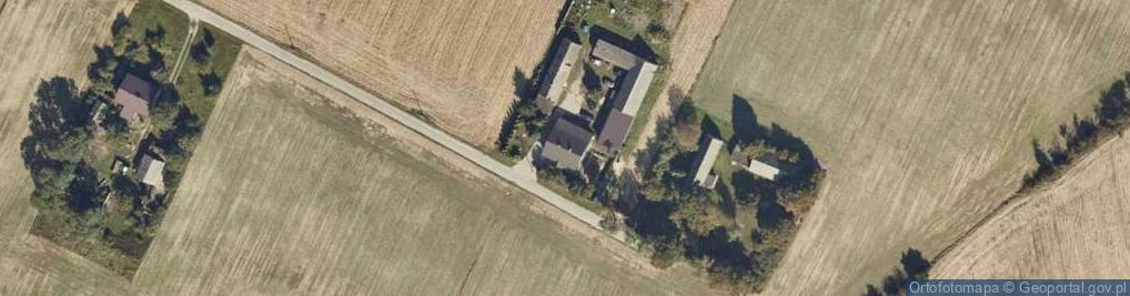 Zdjęcie satelitarne Cząstków ul.