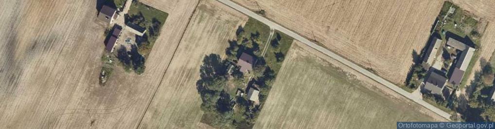 Zdjęcie satelitarne Cząstków ul.