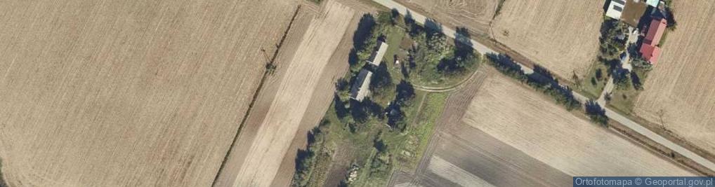 Zdjęcie satelitarne Cząstków ul.