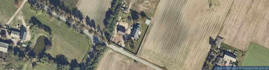 Zdjęcie satelitarne Cząstków ul.