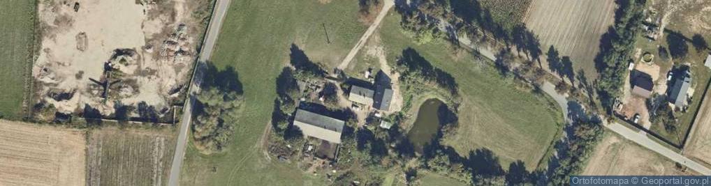 Zdjęcie satelitarne Cząstków ul.