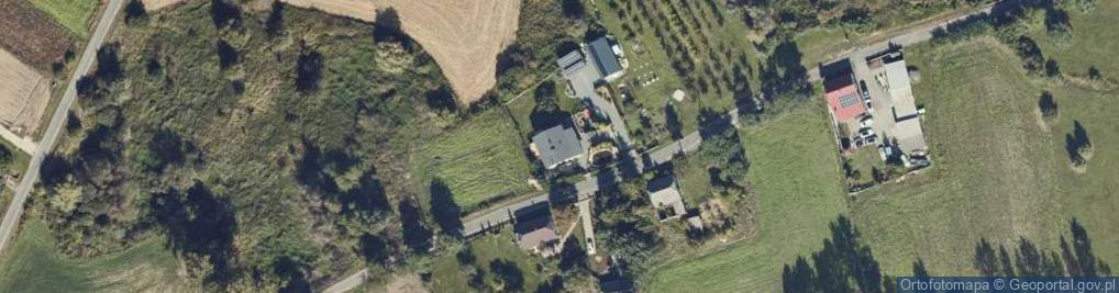 Zdjęcie satelitarne Cząstków ul.