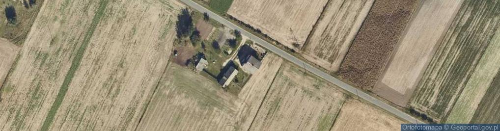 Zdjęcie satelitarne Cząstków ul.