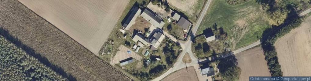 Zdjęcie satelitarne Cząstków ul.