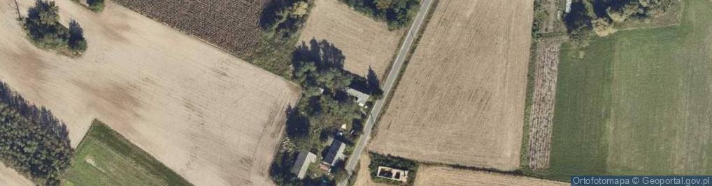 Zdjęcie satelitarne Cząstków ul.