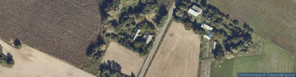 Zdjęcie satelitarne Cząstków ul.