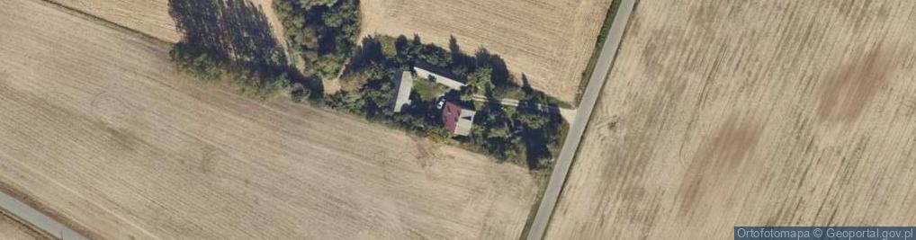 Zdjęcie satelitarne Cząstków ul.