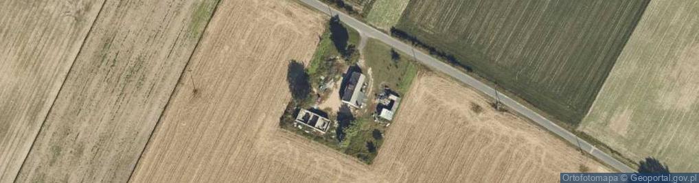 Zdjęcie satelitarne Cząstków ul.