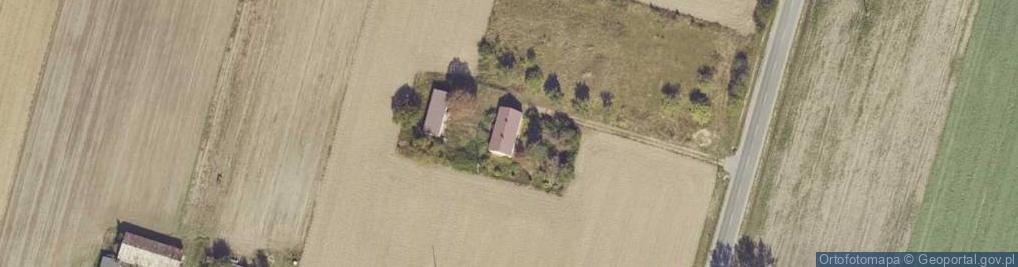 Zdjęcie satelitarne Cząstków ul.