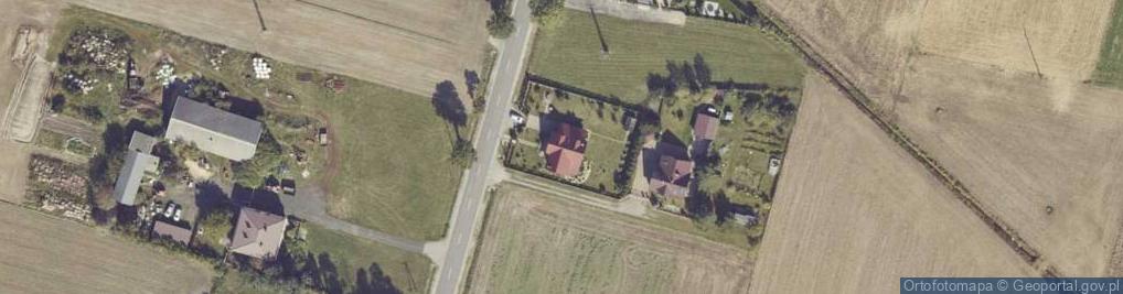 Zdjęcie satelitarne Cząstków ul.