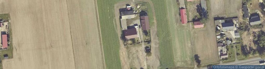 Zdjęcie satelitarne Cząstków ul.