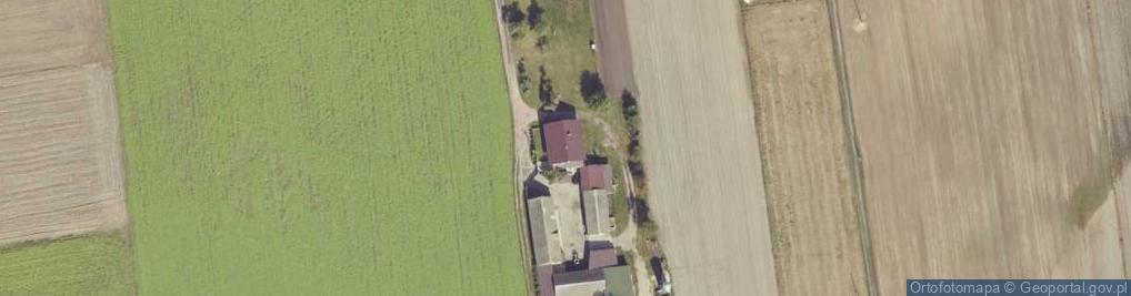 Zdjęcie satelitarne Cząstków ul.