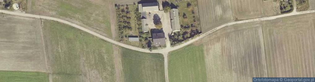 Zdjęcie satelitarne Cząstków ul.