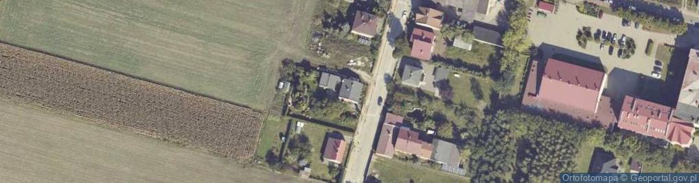 Zdjęcie satelitarne Cząstków ul.