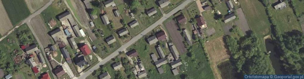 Zdjęcie satelitarne Czechów Kąt ul.