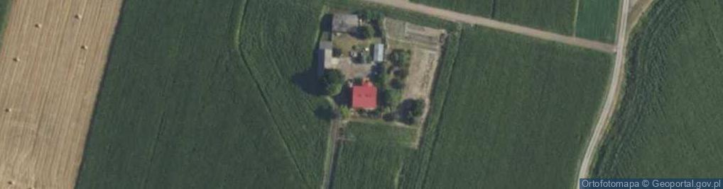 Zdjęcie satelitarne Czerwona Niwa-Parcel ul.