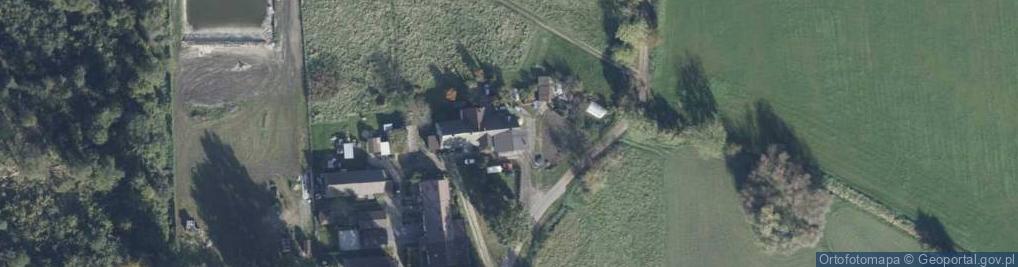 Zdjęcie satelitarne Czerwona Wieś ul.