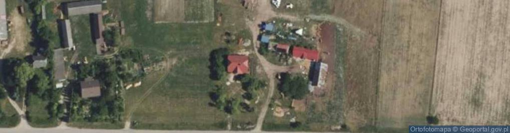 Zdjęcie satelitarne Czerwone ul.