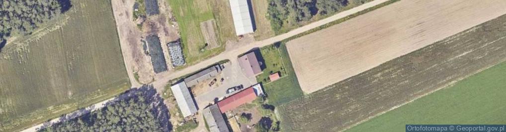 Zdjęcie satelitarne Czerwone ul.