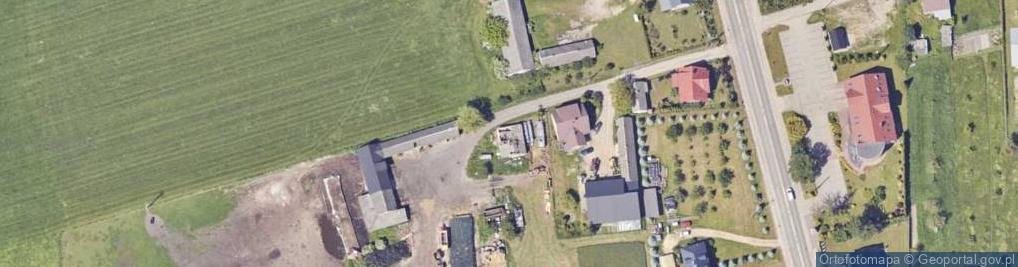 Zdjęcie satelitarne Czerwone ul.