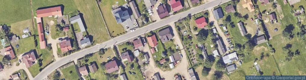 Zdjęcie satelitarne Czerwone ul.