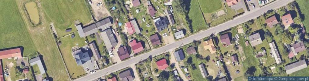 Zdjęcie satelitarne Czerwone ul.