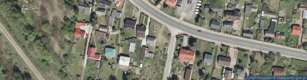 Zdjęcie satelitarne Czerwony Most ul.