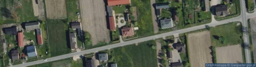 Zdjęcie satelitarne Czestków A ul.